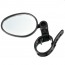 New - 360 Rotate Handlebar Rearview Mirror Black Bicycle Accessories